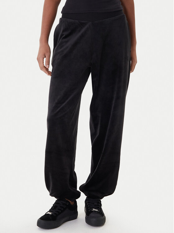 Juicy Couture Juicy Couture Pantalones de chándal Davidson JCBBJ224811 Negro Regular Fit
