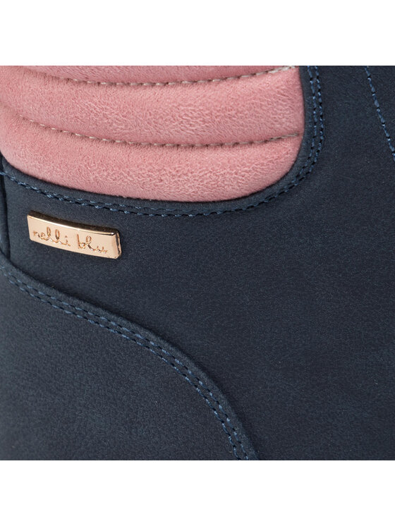 Nelli Blu Scarponcini Nelli Blu CS722-60 Blu scuro
