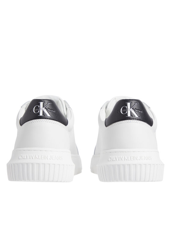 Calvin Klein Jeans Αθλητικά Calvin Klein Jeans Chunky Cupsole Monologo YM0YM00681 Λευκό