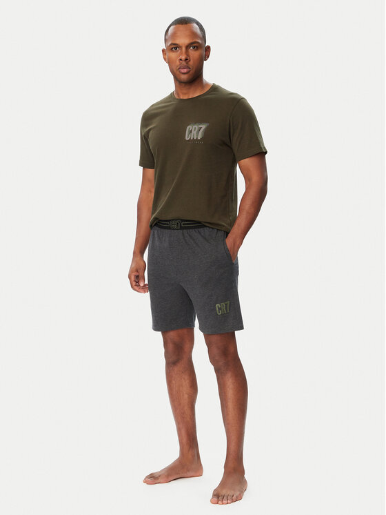 Cristiano Ronaldo CR7 Cristiano Ronaldo CR7 Pijama 8730-41 Verde Regular Fit