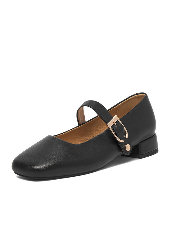 U.S. Polo Assn. Baleriny U.S. Polo Assn. Amelia001-Blk EO-AMELIA001W/GL1 Czarny