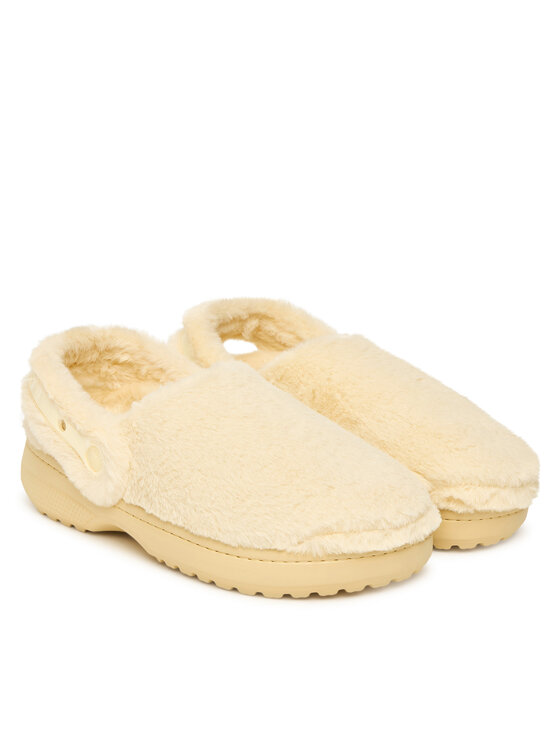 Crocs Papuče Crocs Classic Unfurgettable Clog 211116 Écru