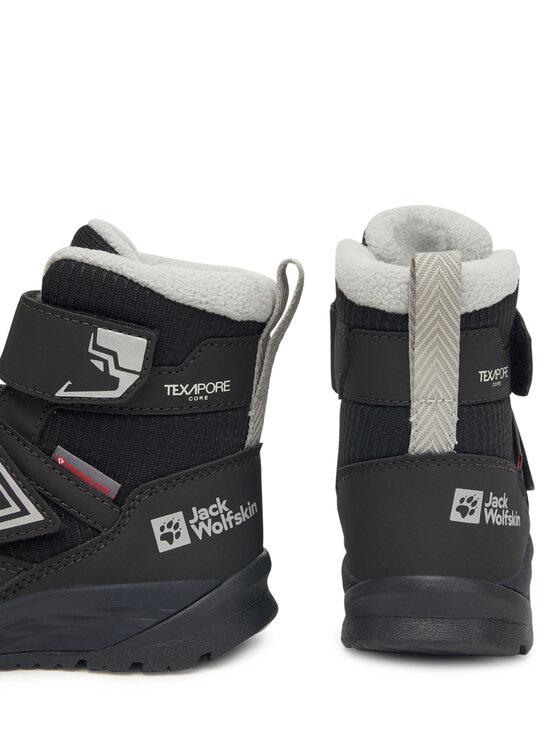Jack Wolfskin Снігоходи Jack Wolfskin Polar Bear B Texapore Mid VC K A62144 Чорний