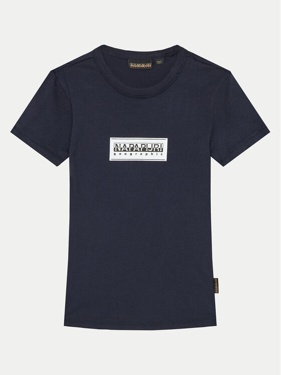 Napapijri Napapijri Camiseta Chamois NP0A4HYL M Azul marino Regular Fit