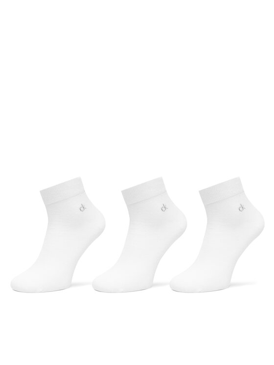 Calvin Klein Șosete scurte Calvin Klein 701234209 Alb