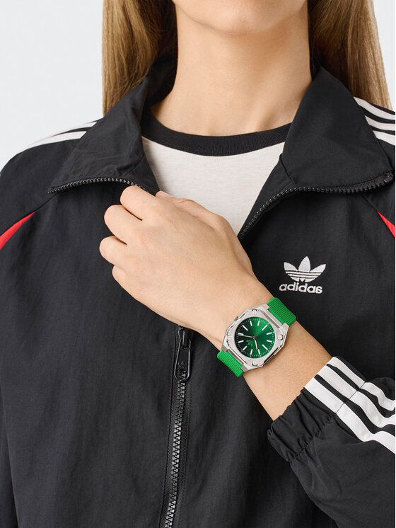 adidas Ρολόι adidas City Tech Thin AOFH24505 Πράσινο