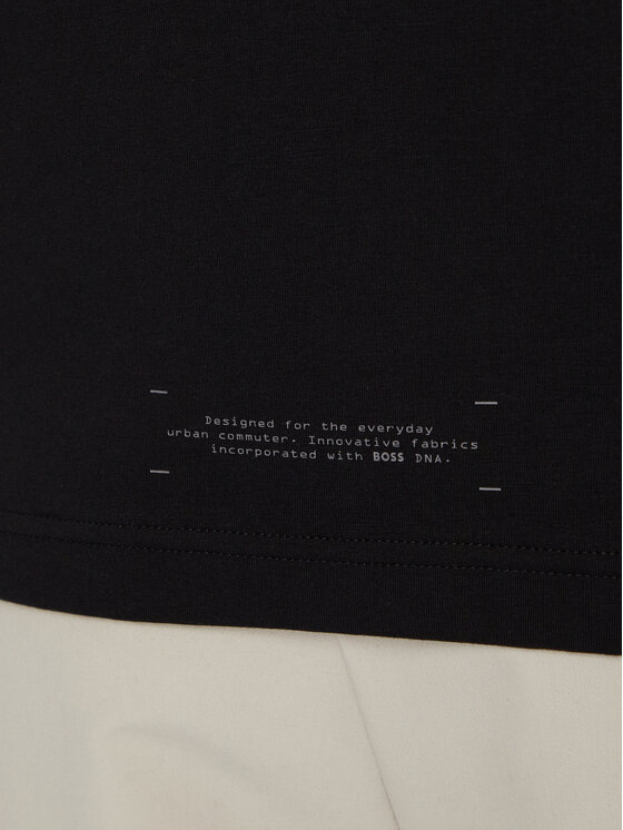 BOSS BOSS Polo Pl Globe Pattern 50559010 Negro Regular Fit