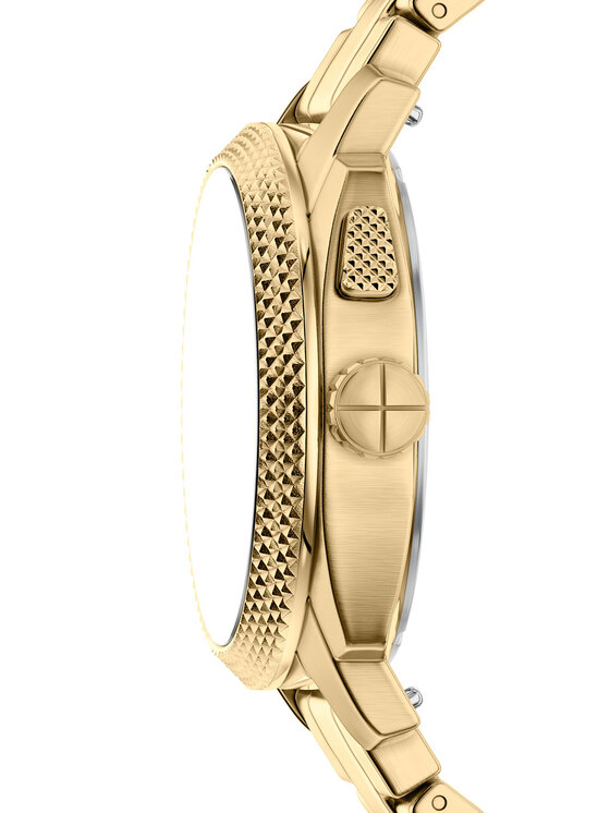Fossil Годинник Fossil Machine Big Tic FS6157 Золотий