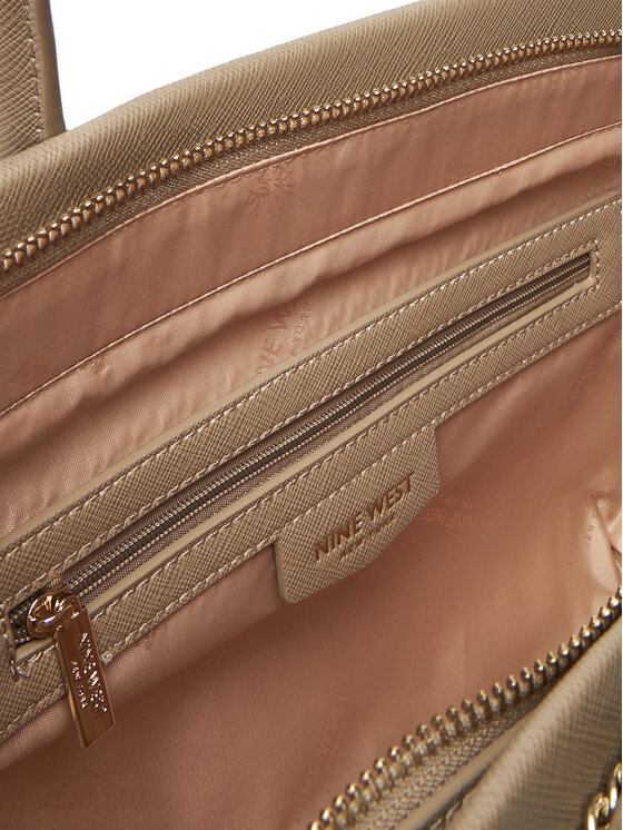 Nine West Τσάντα Nine West CEO-Chelsea-Charm-II-LX10185 Μπεζ