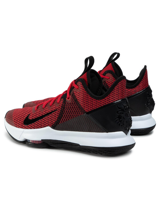 Nike Basketbola apavi Nike Lebron Witness IV BV7427 002 Sarkans
