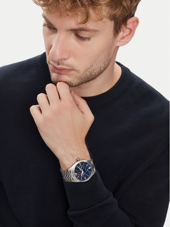 Emporio Armani Laikrodis Emporio Armani Claudio AR11553 Sidabrinė