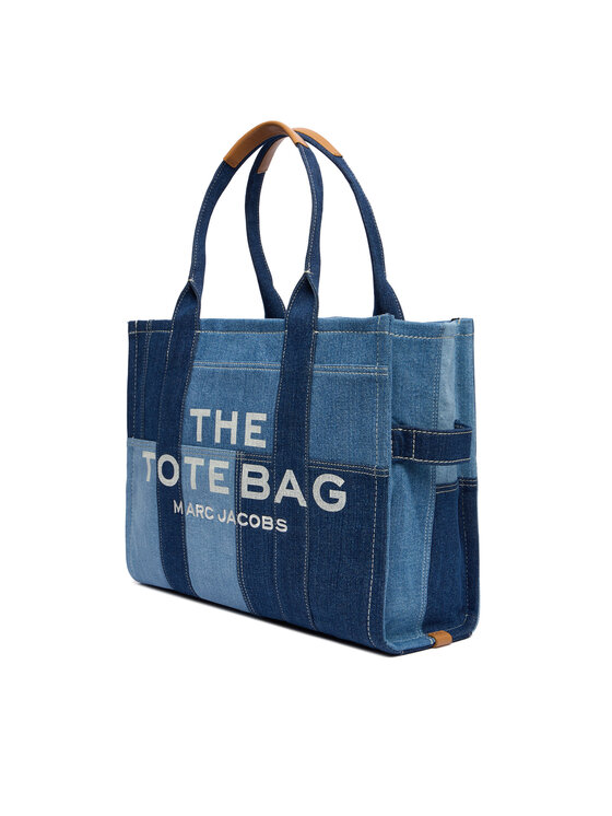Marc Jacobs Дамска чанта Marc Jacobs The Denim Large Tote Bag H018M06FA21 Син