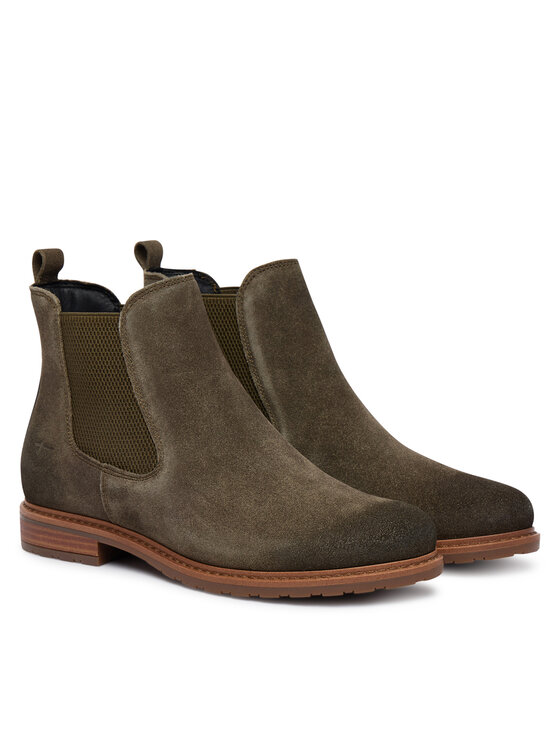 Tamaris Botines Chelsea Tamaris 1-25056-41 Verde oscuro