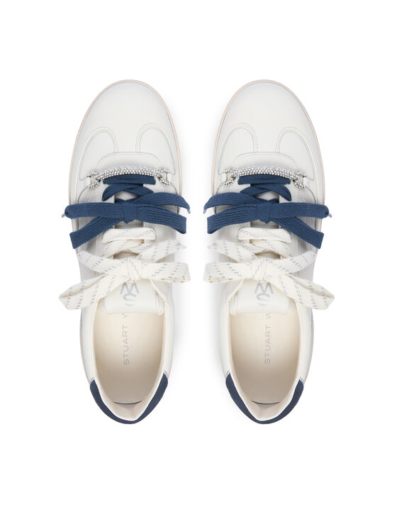 Stuart Weitzman Снікерcи Stuart Weitzman Colton SN031 Кремовий