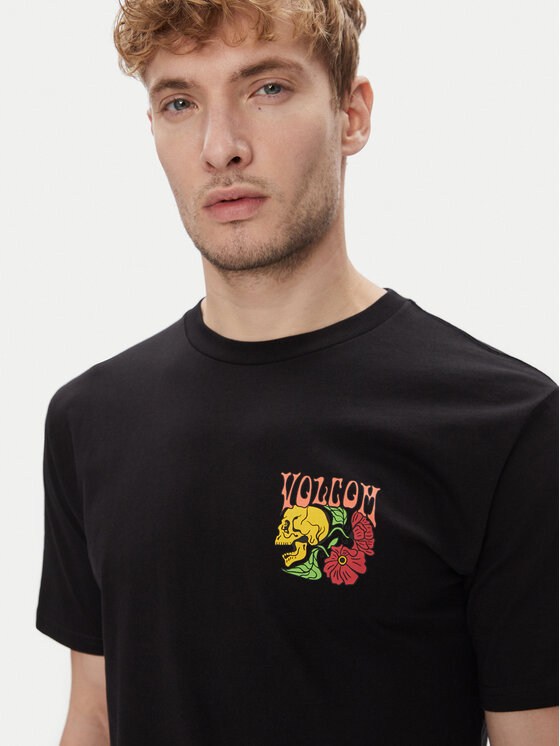 Volcom Volcom Футболка Tooflow A3512551 Чорний Classic Fit