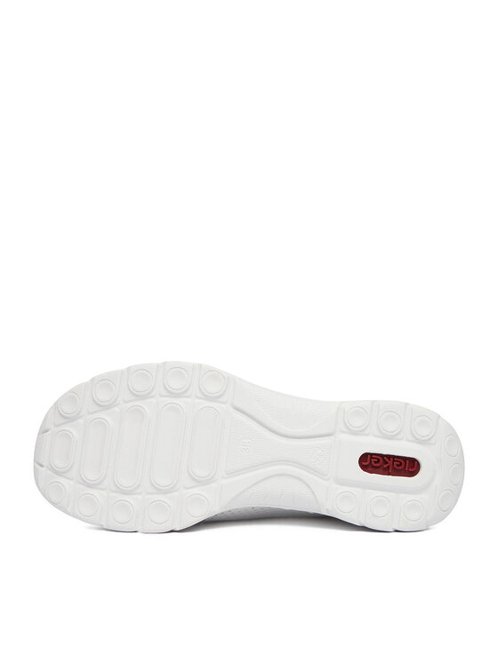 Rieker Sneakersy Rieker CEO-L3254-80 Biela