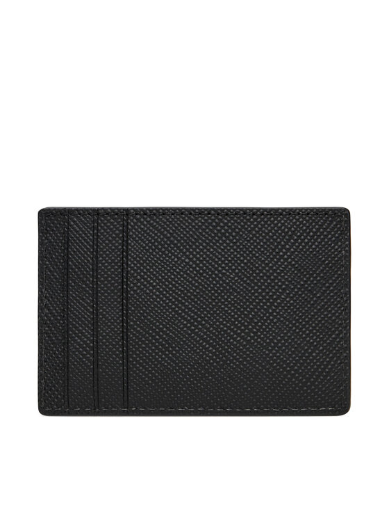 MICHAEL Michael Kors Puzdro na kreditné karty MICHAEL Michael Kors Edisson 39S5LEDD0L Čierna