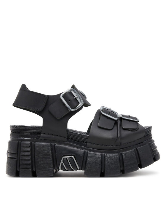NEW ROCK Sandali NEW ROCK M-BIOS101SF-C1 Nero