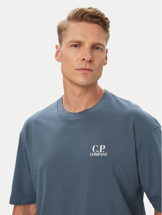 C.P. Company C.P. Company Camiseta 21CMTS209A110579W Azul Comfort Fit