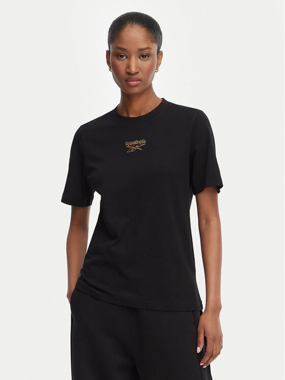 Reebok Reebok Camiseta Nikolina RK25708CCW Negro Regular Fit
