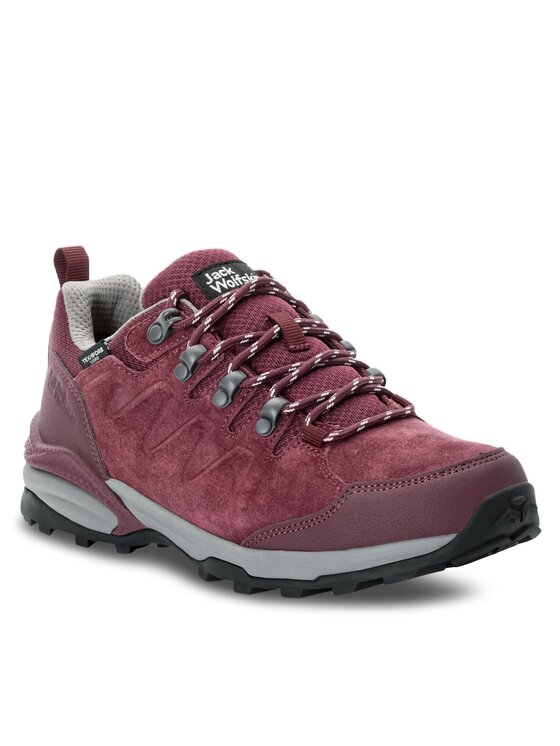 Jack Wolfskin Трекінгові черевики Jack Wolfskin Refugio Texapore Low W 4050821 Рожевий
