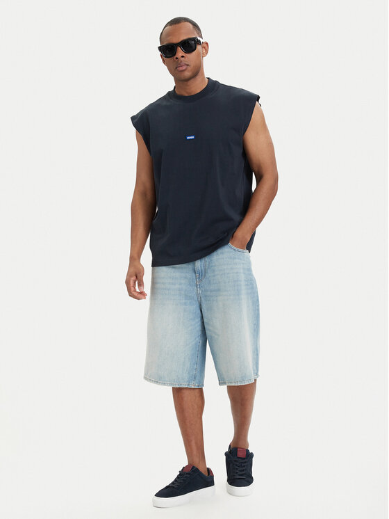 HUGO HUGO Camiseta sin mangas Navertz 50509773 Azul Regular Fit