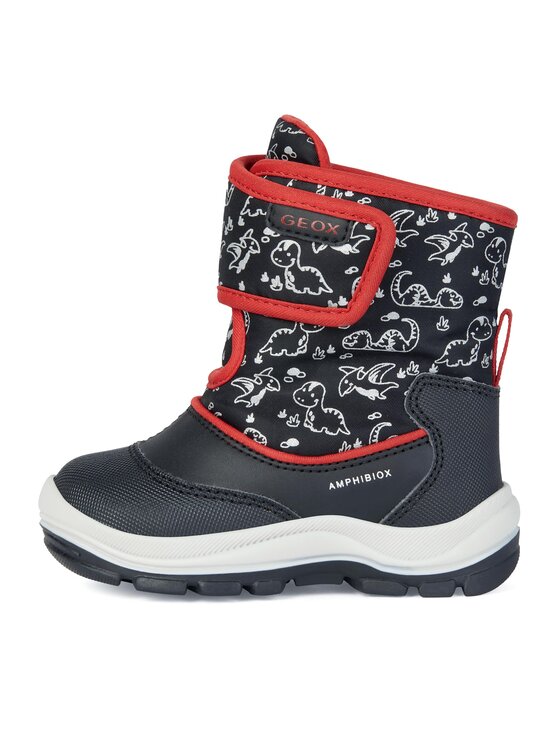 Geox Cizme de zăpadă Geox B Flanfil Boy B Abx B263VE 0CEFU C0048 M Negru