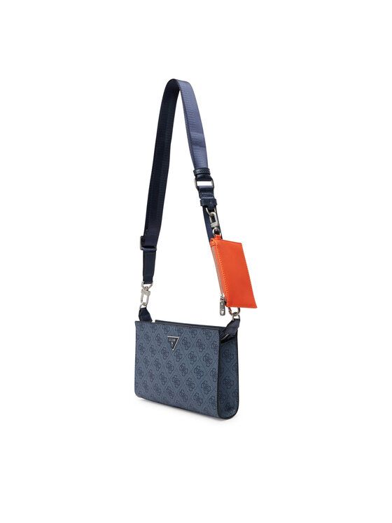 Guess Плоска сумка Guess HMMILO P6157 Cиній