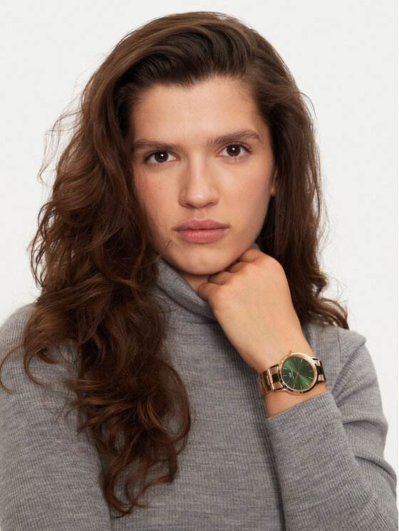 Daniel Wellington Годинник Daniel Wellington iconic Emerald DW00100419 Золотий