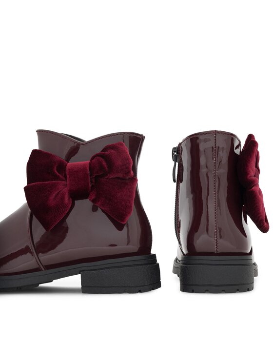 Nelli Blu Členková obuv Nelli Blu CS2920-40 Bordová