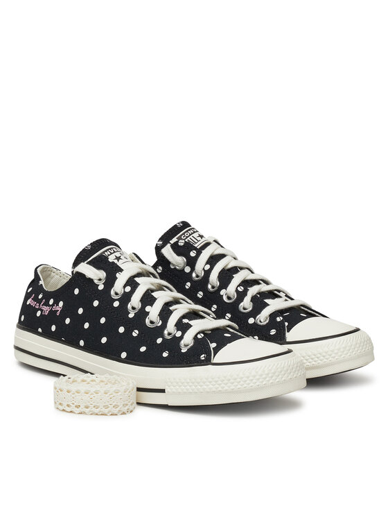 Converse Scarpe da ginnastica Converse Chuck Taylor All Star Polka Dots A12570C Nero