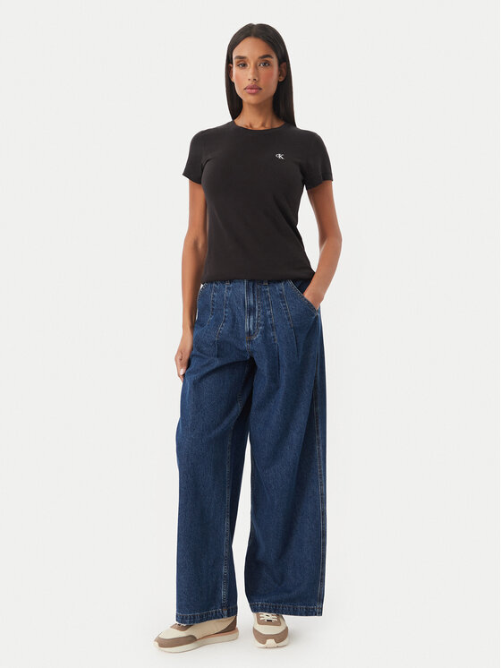 Calvin Klein Jeans Calvin Klein Jeans T-Shirt J20J212883 Μαύρο Regular Fit