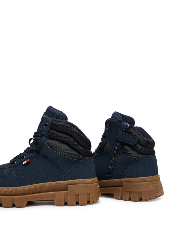 Tommy Hilfiger Зимни обувки Tommy Hilfiger T3X5-35292-0316 M Тъмносин