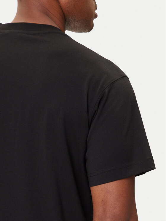Versace Jeans Couture Versace Jeans Couture Camiseta 79GAHP02 CJ01P Negro Regular Fit