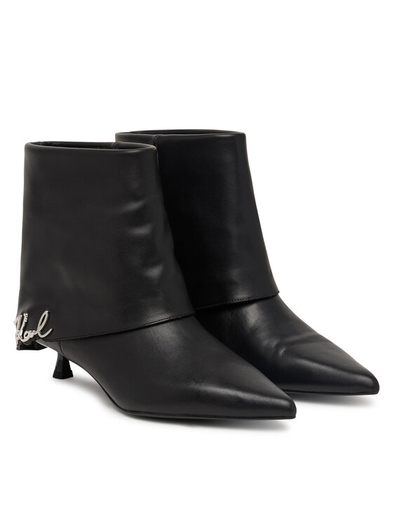 KARL LAGERFELD Ботильйони KARL LAGERFELD KL30141 Чорний