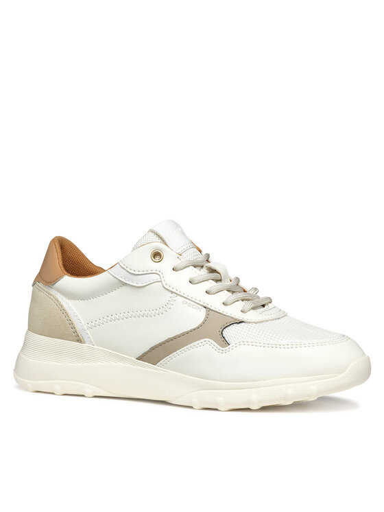 Geox Sneakers Geox D55LPA 0BC11 C1RH6 Alb