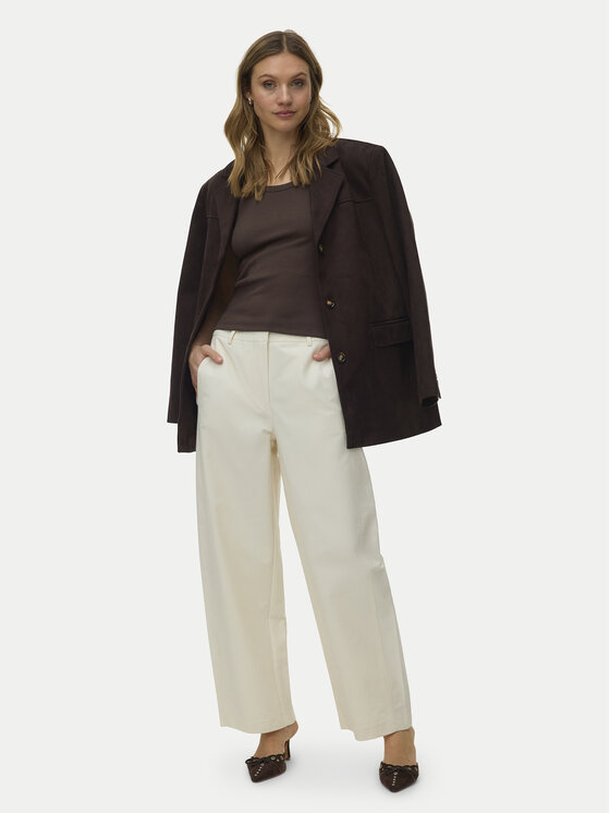 Vero Moda Vero Moda Top Chloe 10344951 Marrón oscuro Relaxed Fit