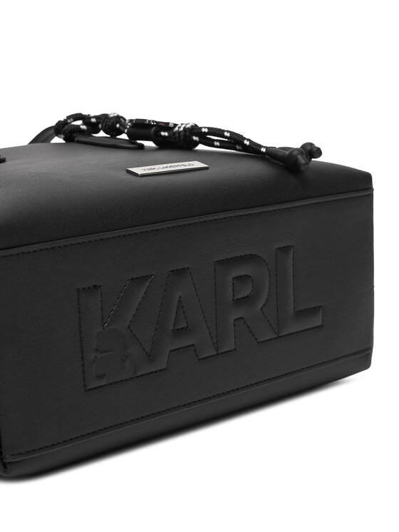 KARL LAGERFELD Kabelka KARL LAGERFELD B1W30003 Černá