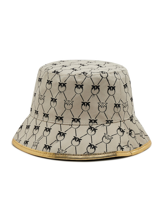 PINKO Pălărie Pinko Bucket Brindisi Cappello PE 22 BLK01 1G205T Y87K Gri
