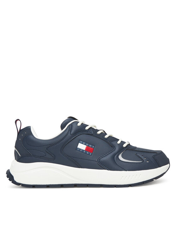 Tommy Jeans Superge Tommy Jeans Tjm Runner Leather EM0EM01621 Mornarsko modra