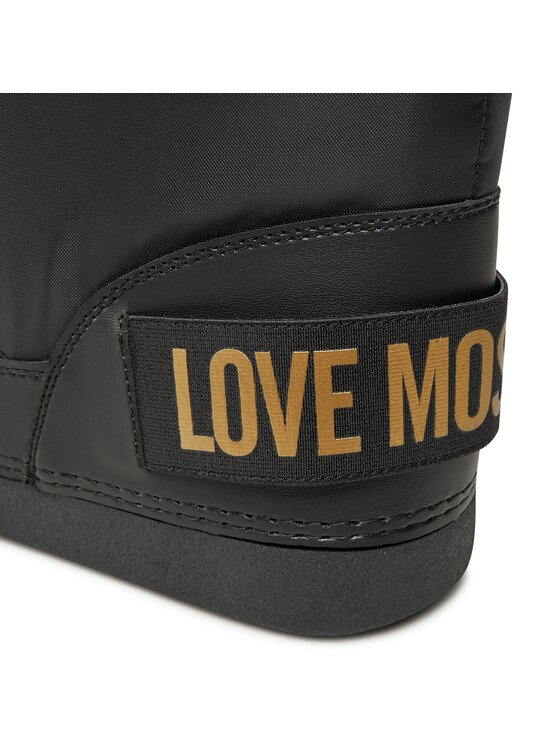 LOVE MOSCHINO Škornji za sneg LOVE MOSCHINO JA24972G0HEB000A Črna