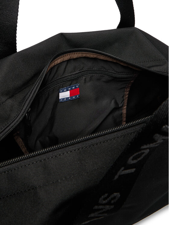 Tommy Jeans Pārnēsajamā soma Tommy Jeans Tjm Ess Daily Duffle AM0AM13704 Melns