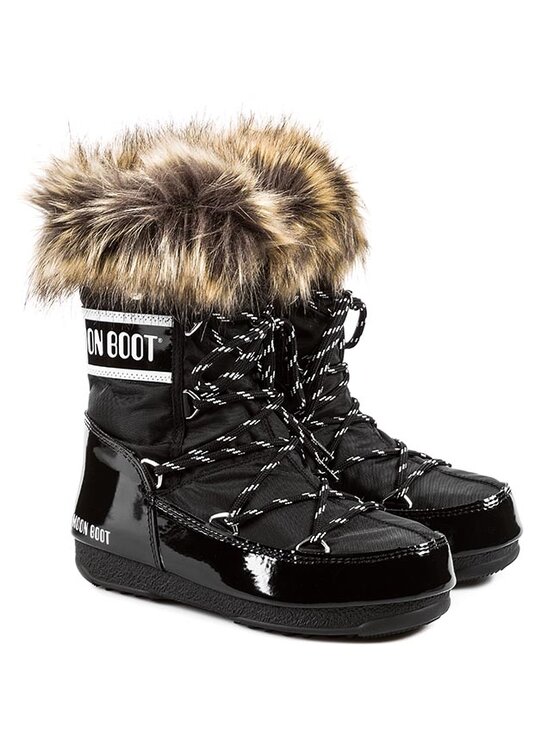 Moon Boot Μπότες Χιονιού Moon Boot Monaco Low 24002900001 Μαύρο