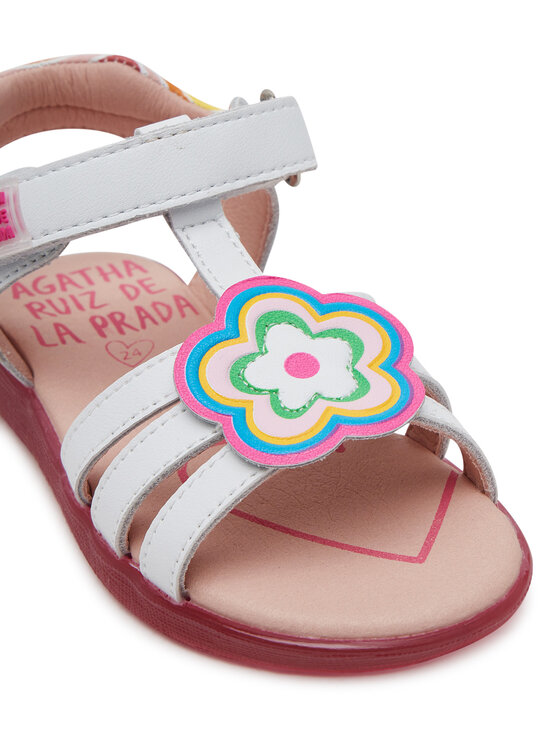 Agatha Ruiz de la Prada Босоніжки Agatha Ruiz de la Prada 252963 M Білий