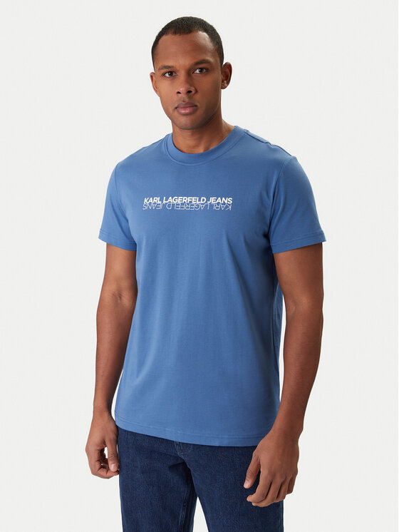 Karl Lagerfeld Jeans Karl Lagerfeld Jeans Camiseta B1M17063 Azul Regular Fit