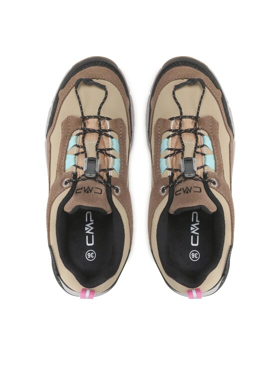 CMP Παπούτσια πεζοπορίας CMP Hosnian Low Wmn Wp Hiking Shoes 3Q23566 Καφέ