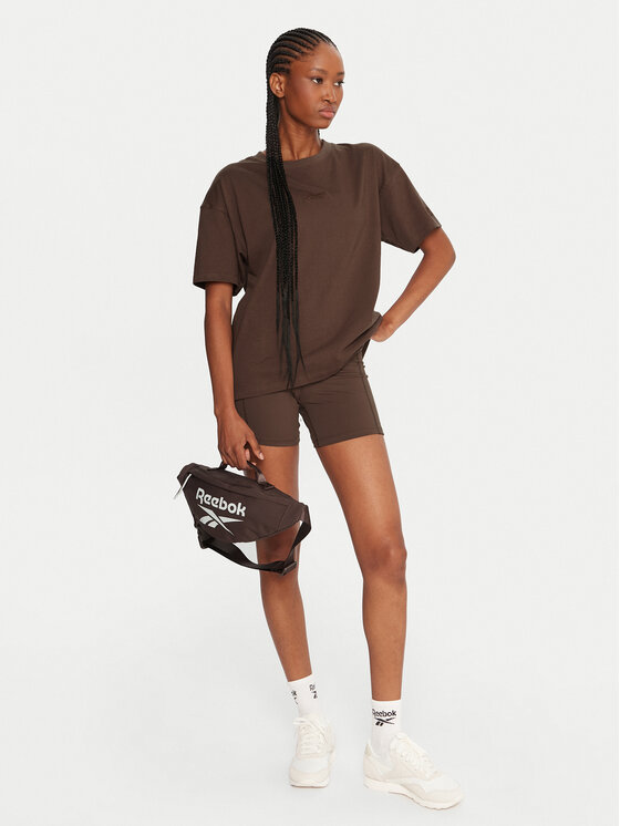 Reebok Reebok Camiseta RK25315CCW Marrón Regular Fit