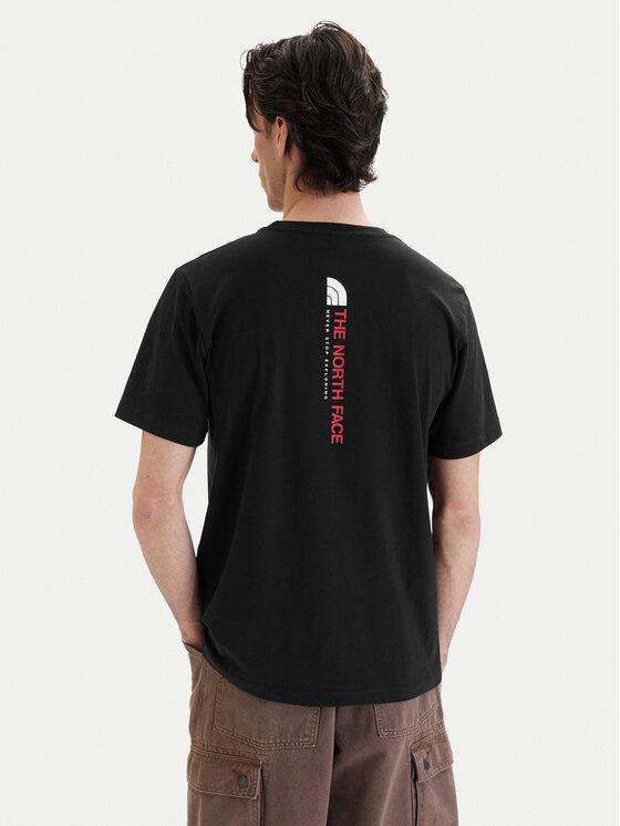 The North Face The North Face Camiseta Vertical NF0A8GV1 Negro Regular Fit
