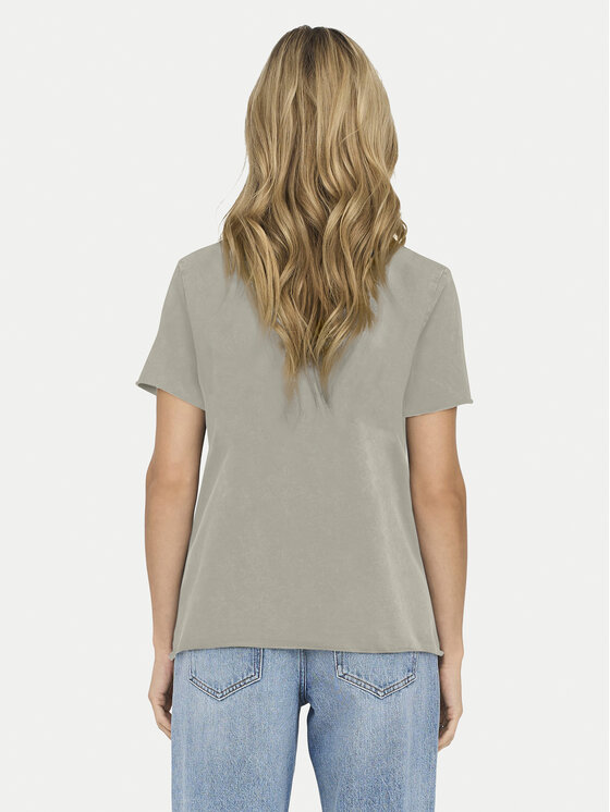 ONLY ONLY Футболка Lucy 15307412 Сірий Regular Fit