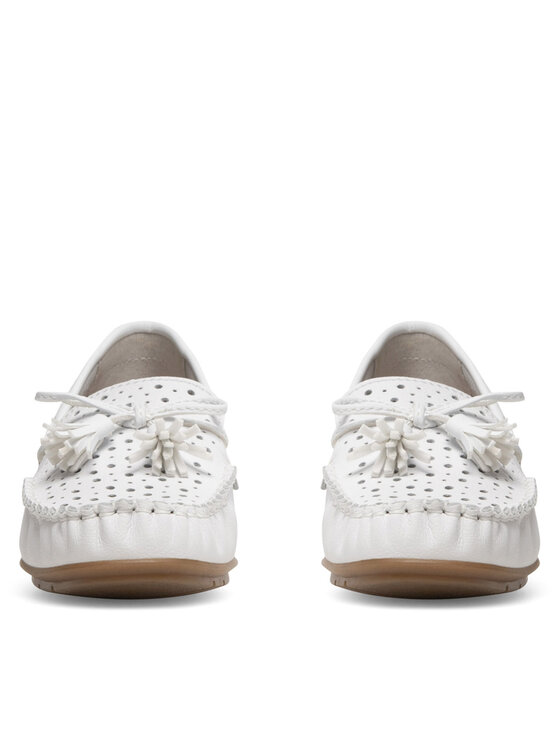 Rieker Mocassini Rieker 40254-80 Bianco